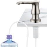 GAGALIFE Kitchen Sink Soap Dispenser Brushed Nickel, G0086BN-G