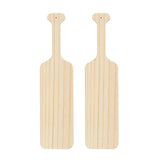 BATTIFE 2Pack 15 Inch Greek Fraternity Paddle, Unfinished Solid Pine Wood Paddles, Wooden Sorority Frat Paddle for Arts Crafts