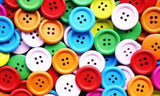 Eclet Diy Wooden Buttons Used In Sewing, Scrap Booking, Art And Craft, Decorations (Multicolor, 1.5 X 1.5 Cm) - 66 Pieces