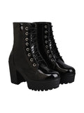 Shoetopia Girls Boot-07 Black Ankle Boot - 4 Uk (Girls-Boot-07-Black),Black,4,B0CQK5CVJ7