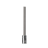 Capri Tools 30607 Long 6 mm Hex Bit Socket, 1/4Inch Drive, Metric