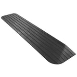 Silver Spring Solid Rubber Threshold Ramp 1 Rise 1,500 lb. Capacity for Wheelchairs and Power Scooters Indoor Outdoor Use