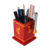 Tzafrir Pen Stand for Office Table, Study Table | Pen Holder for Table Stylish | Office Table Accessories for Desk | Stationery