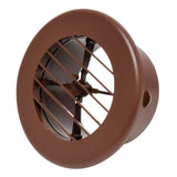 Valterra A10-3347VP Brown Rotating Heat and A/C Register (4 ID, 5-3/8 OD)