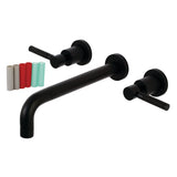 Kingston Brass Ks8020Dkl Kaiser Roman Tub Faucet, Matte Black, 14.63 X 10 X 3.06