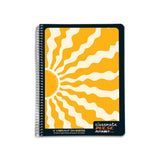 Classmate Pulse Flexible 6 Subject Spiral NotebookUnruled|300 Page|29.7X21.0Cm|4 Vibrant Page Separators|Cover May Vary