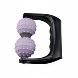 Merishopp Muscle Relief Double Ball Massage Roller Deep Tissue Double Ball Massager Portable Handheld Massage Roller Ergonomic G
