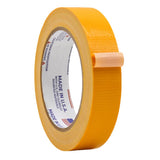 WOD DTC10 Advanced Strength Industrial Grade Schoolbus Yellow Duct Tape, 1 inch x 60 ft. Waterproof, UV Resistant For Crafts & H