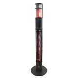 Westinghouse Infrared Electric Outdoor Heater Portable With Gold Tube & Flame Effect, Radiant Heating, High Efficiency Gold Tube