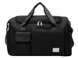 Srz Samrukzone Nylon Travel Duffle Bag With Wet Pocket & Shoe Compartment, Weekender Overnight Gym Shoulder Bag For Men & Women 