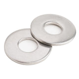 Instockbolts M10 x 20mm OD Flat Washer, 18-8 (304) Stainless Steel Washers Flat, 50PCS