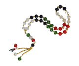 Palestine Flag Beads[12 Pack] Palestine MAP Large Glass Tasbeeh-Misbaha-Rosary-Jerusalem-Al Aqsa-QUDS Islamic Favor Quran Muslim