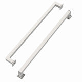 ROMATEE 10 Pack 8.8 Inch(224mm) Brushed Satin Nickel Cabinet Pulls Brushed Nickel Cabinet Pulls for Kitchen Cabinet Handles Kitc