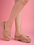 Shoetopia Women'S Kitten Heel Sandal,Beige,8,B0DCSDXWFQ