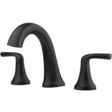 Pfister LF-049-LRBB Ladera 8 in. Widespread 2-Handle Bathroom Faucet in Matte Black
