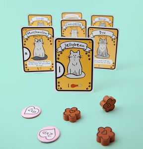 Aeg Cat Lady - Original Card Game, Collect And Rescue Cats And Strays, Family Fun, Cute Art, 2 To 4 Players, 30 Minute Play Time