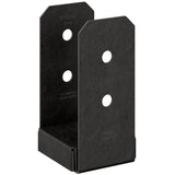 Simpson StrongTie APVB44 Outdoor Accents Avant Collection ZMAX, Black Post Base for 4x4