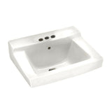 American Standard 0321.026.020 Declyn 4Inch Centerset Wall Mount Sink, White