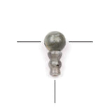 Cherry Blossom Beads Labradorite 10mm Guru Bead with 7x10mm Tower - 3 Sets per Bag