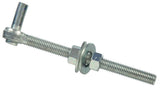Hardware Essentials Gate Bolt Hook Zinc, Steel (3/4 x 10)