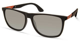 HarleyDavidson Mens Oversized Sunglasses, Matte Black Frame/Smoke Mirror Lens