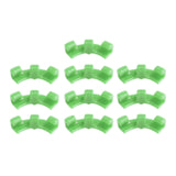 Ecomistiq 10Pcs Plant Trainer Clips Accs Garden Decoration For Training Flower Outdoor Green | Ties & Supports Care, Soil Access