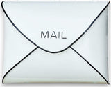 NACH Wall Mount Mailboxes for Outside, 9 x 10.5 x 4 inch White Wall Mailboxes for Outside, Waterproof Mailboxes for Outside - En