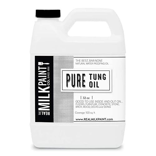Real Milk Paint, Pure Tung Oil For Wood Finishing, Cutting Boards, Outdoor Furniture, Butcher Blocks, Wood Flooring, Food Grade,