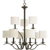 Progress Lighting P4638-20 Inspire Chandeliers, Antique Bronze