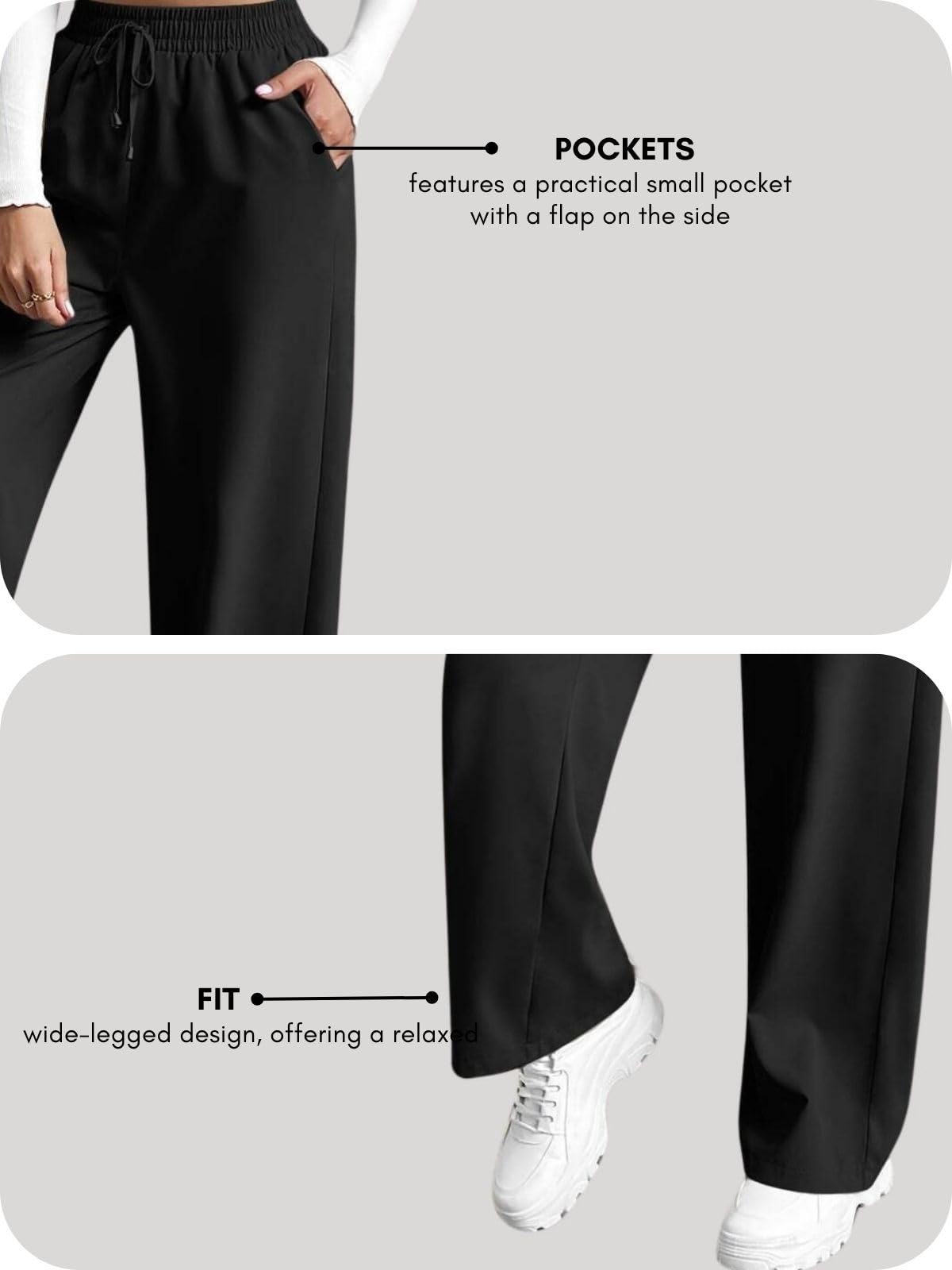 Leriya Fashion Trouser For Women | High Waist Trouser For Women | Summer Track Pants For Women | Casual Trousers For Women (X-La