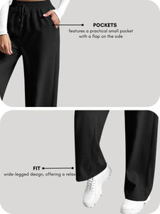 Leriya Fashion Trouser For Women | High Waist Trouser For Women | Summer Track Pants For Women | Casual Trousers For Women (X-La