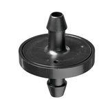 Orbit 67216 1/4 Barb 1 GPH NonPressureCompensating Drip Irrigation Inline Dripper/Emitter, 10 Pack Blacks