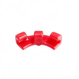 Merishopp LowPressure Stem Training Clip Curved Plant Training Clip ClampStyle Abs, Red, S 20 Pcs