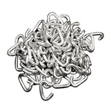 LEM Products Hog Rings, 1/2, 100 Galvanized Steel Rings