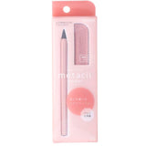 SUNSTAR Handsome Metal Pen Metacil Pocket Pens for Artist Drawing, Sketching, Nonabrasive, Lead Color: Black 2H, Pink, S501981