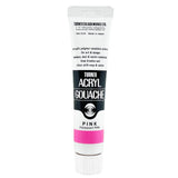 Turner Colour Works Acryl Gouache Artist Acrylic Paint - Single 20 ml Tube - Pink