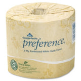 Wholesale CASE of 5 Georgia Pacific Preference 40Roll Bathroom TissueBathroom Tissue, 2Ply, Pref, 550 Sh/RL, 80RL/CT, White
