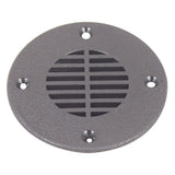 T-H Marine FD-4-DP Floor Drain and Vent Cover - Black, 4