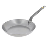 De Buyer MINERAL B Carbon Steel Fry Pan - 8Diameter, 5.5Cooking Surface - Ideal for Searing, Sauteing & Reheating - PFAS