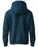 Adro Men'S Cotton Neck Hooded Sweatshirt (H20-M-Byo-Sb_Teal_M)