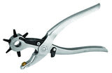C.S. Osborne 223 Revolving Leather Hole Punch, Multisized