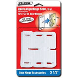 EZ HINGE SHIM 3.5 WHT by EZSHIM MfrPartNo HS350BP (3 Pack)