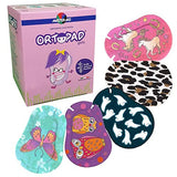 Ortopad Bamboo Girls Eye Patches, 50/Box (Medium Size, 24 yrs) Ghosts/Owls Pack