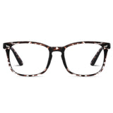 Jectieey Reading Glasses for Women Men - Anti Glare Computer Readers Blue Light Blocking Glasses,Sturdy Eyeglasses(BlackFloral,0