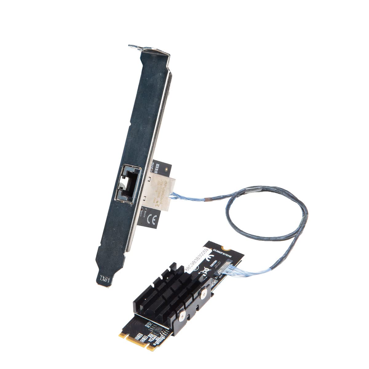 Io Crest 10 Gigabit M.2 M Key Ethernet Network Expansion Card