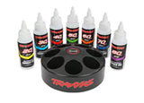 Traxxas 5038X Shock Oil Set 6 Includes 2080 wt Premium Shock Oils Carousel Rack