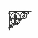 Enakshi Vintage Design Cast Iron Shelf Bracket Heavy Duty Iron Shelf Support for Shelving, Plant Display, Spike Bracket