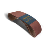 POWERTEC 6 x 48 Inch Sanding Belts, 120 Grit Aluminum Oxide Belt Sander Sanding Belt for Bench Belt Sander, Wood & Paint Sanding