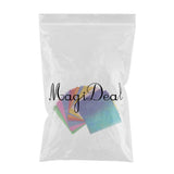 GLAADON 50 Pcs Colored Pearl Paper Handmade DIY Folding Craft Paper 10X10X0.1Cm