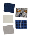 College Fat Quarter Bundle (18  x22Cuts) - Penn State Nittany Lions - 20 Pack - Premium Licensed Fabrics for Quilting, Sewi